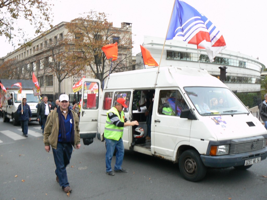 Journée d'action syndicale mondiale 7 oct.2008