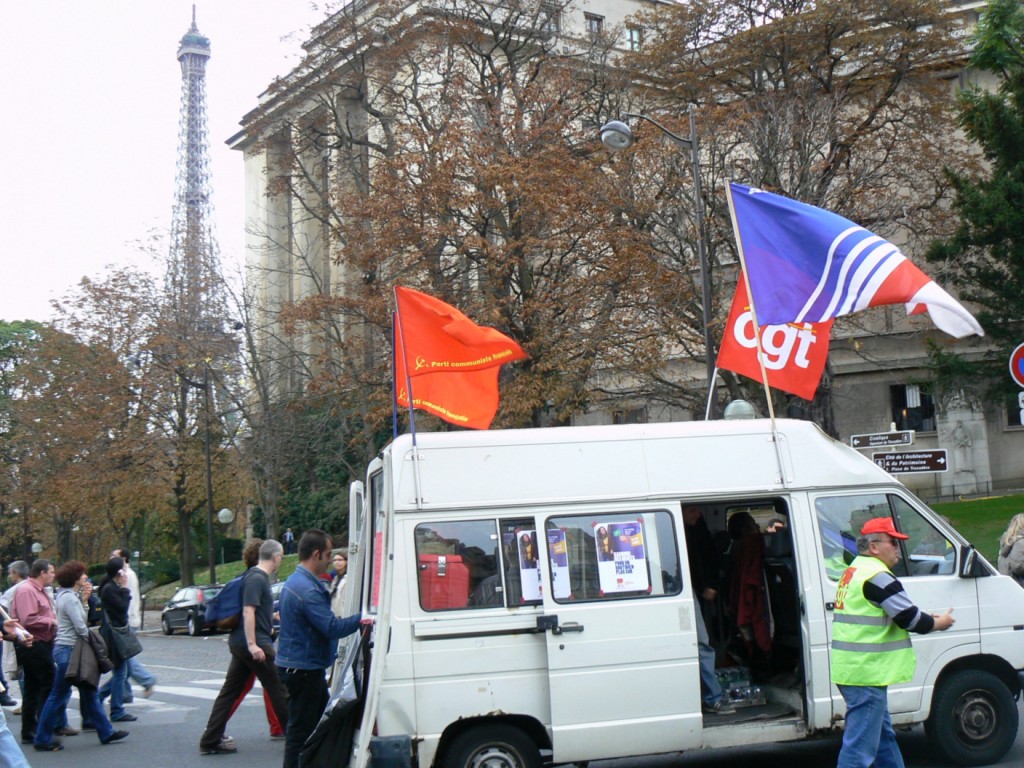 Journée d'action syndicale mondiale 7 oct.2008