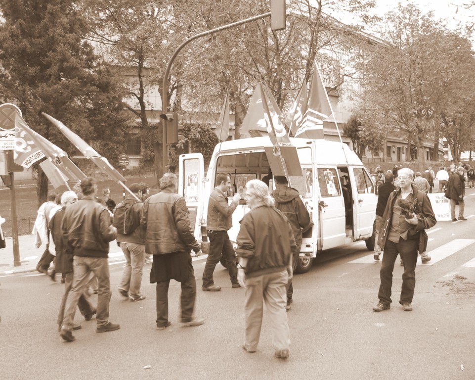 Journée d'action syndicale mondiale 7 oct.2008