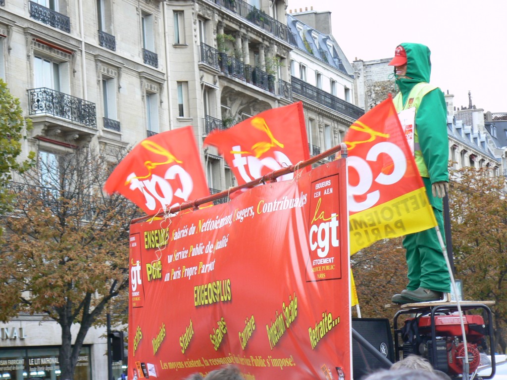 Journée d'action syndicale mondiale 7 oct.2008