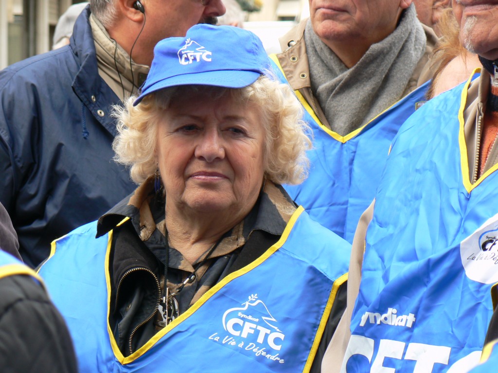 Manifestation pour les retraites 16 oct. 2008