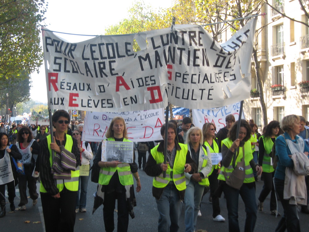 contre l'échec scolaire maintien des RASED