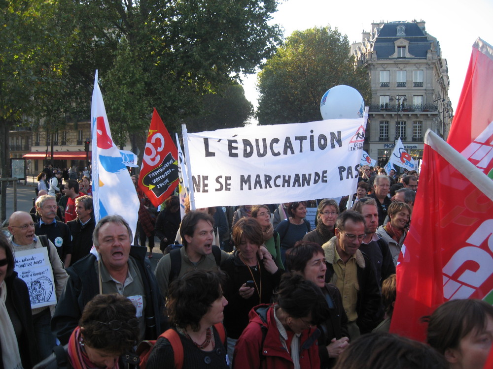 l'éducation ne se marchande pas