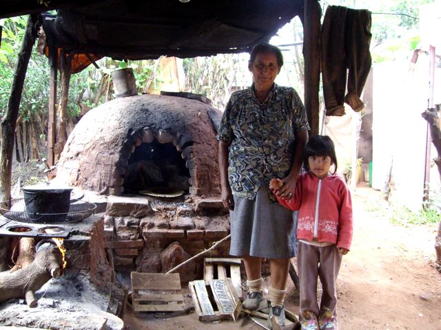 Paraguay Le tatakua de Victoria à Marquetalia