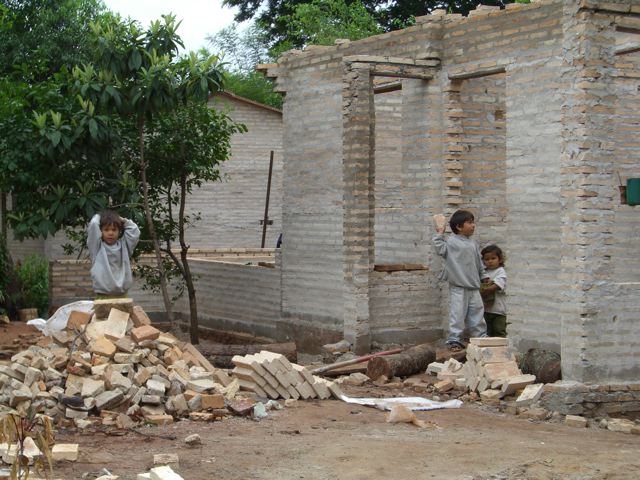 Paraguay Autoconstruction à santa catalina