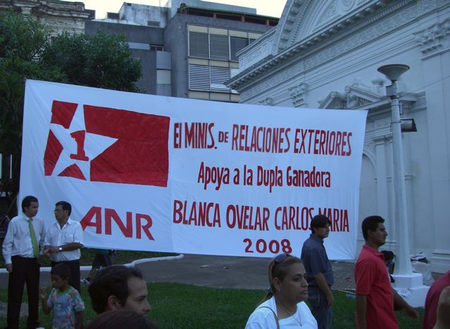 Soutien des fonctionnaires à Blanca