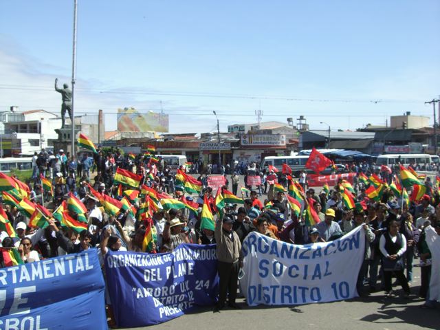 Bolivie Santa-Cruz 1er mai 2008