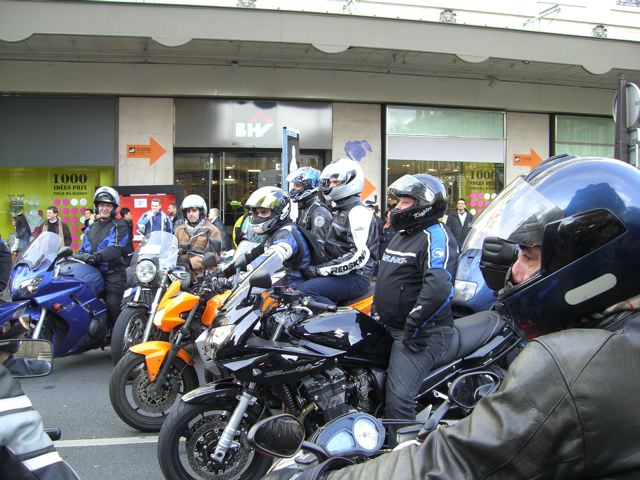 Paris 23/02/07 Motards en colère