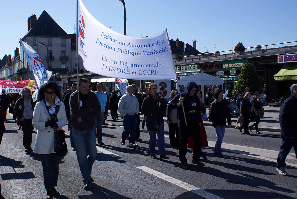 MANIF UNITAIRE DE TOURS