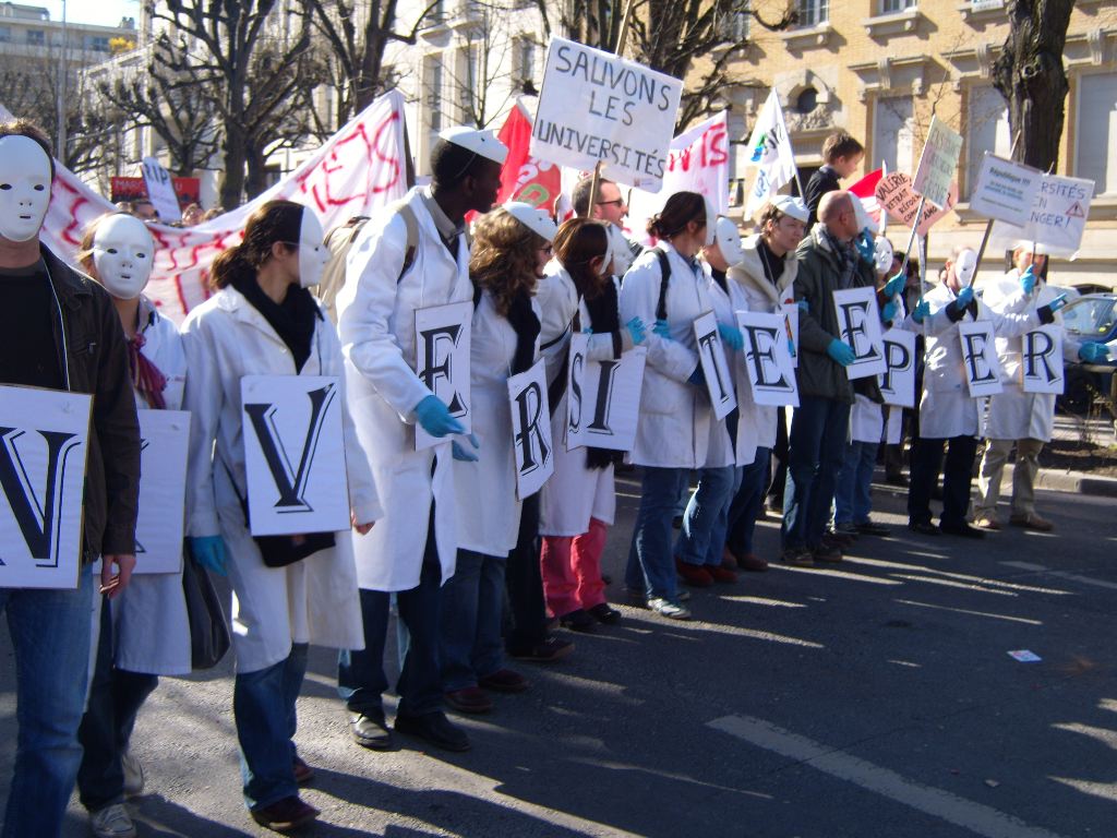 REIMS Manif. 19 Mars 2009