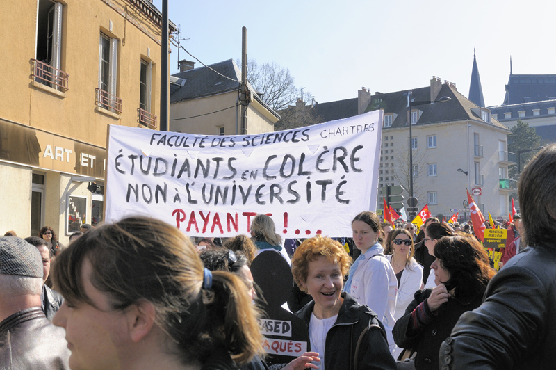 manif chartres 19 mars 2009