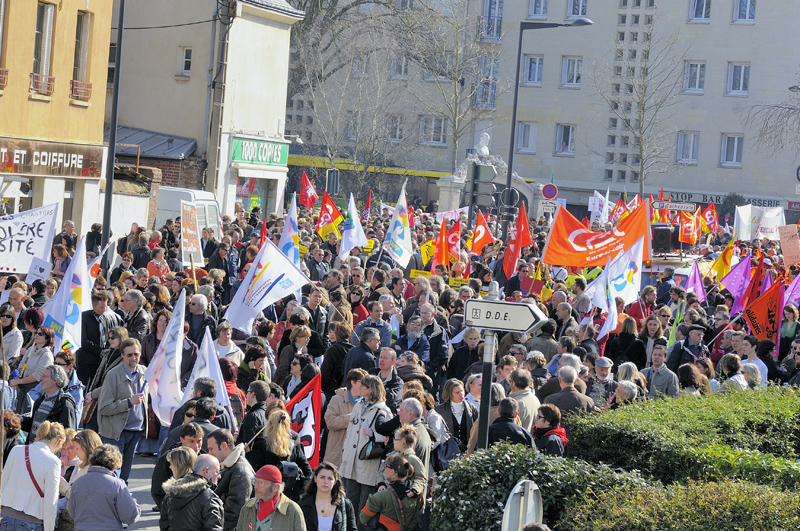 manif chartres 19 mars 2009