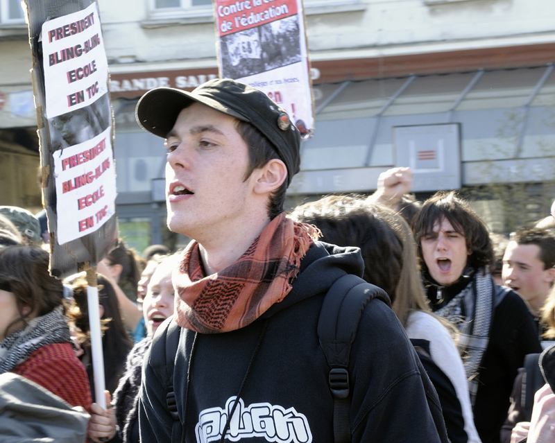 manif chartres 19 mars 2009