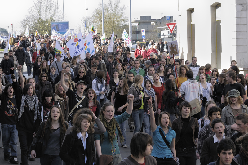 manif chartres 19 mars 2009