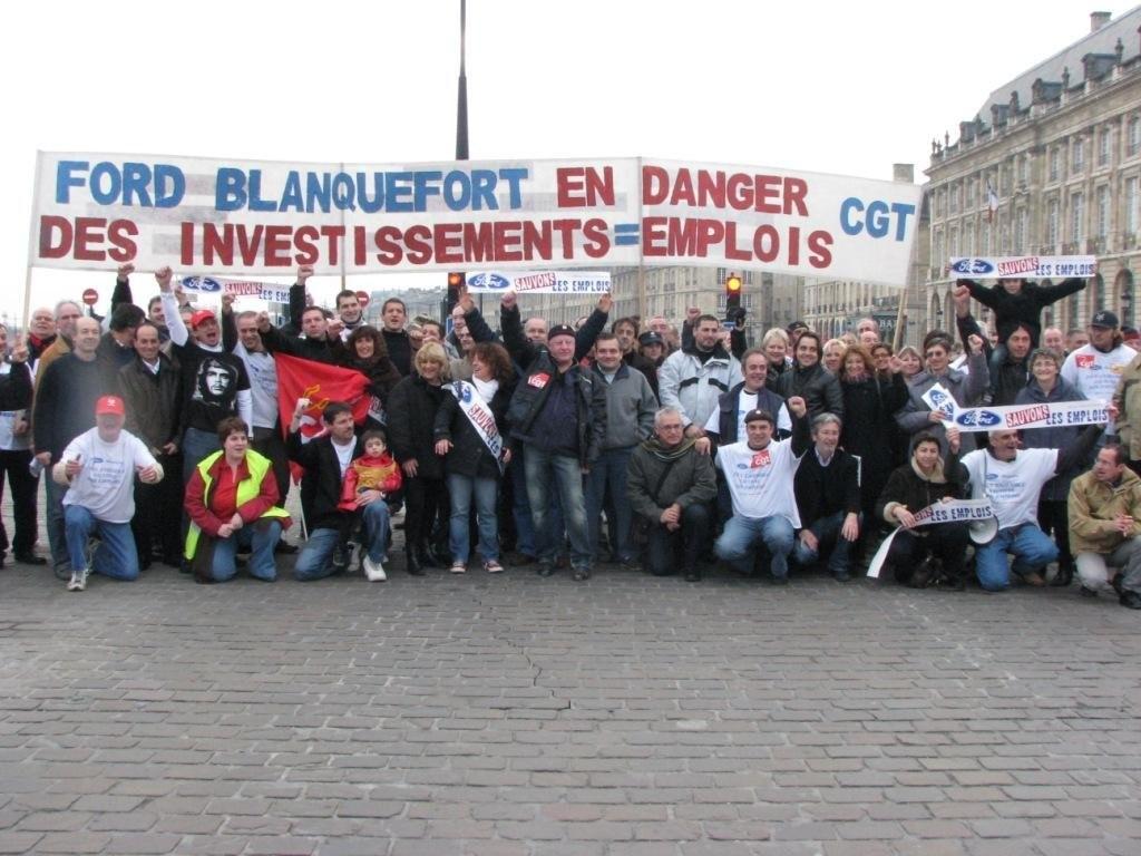 manif FORD_Bordeaux 20/12/08