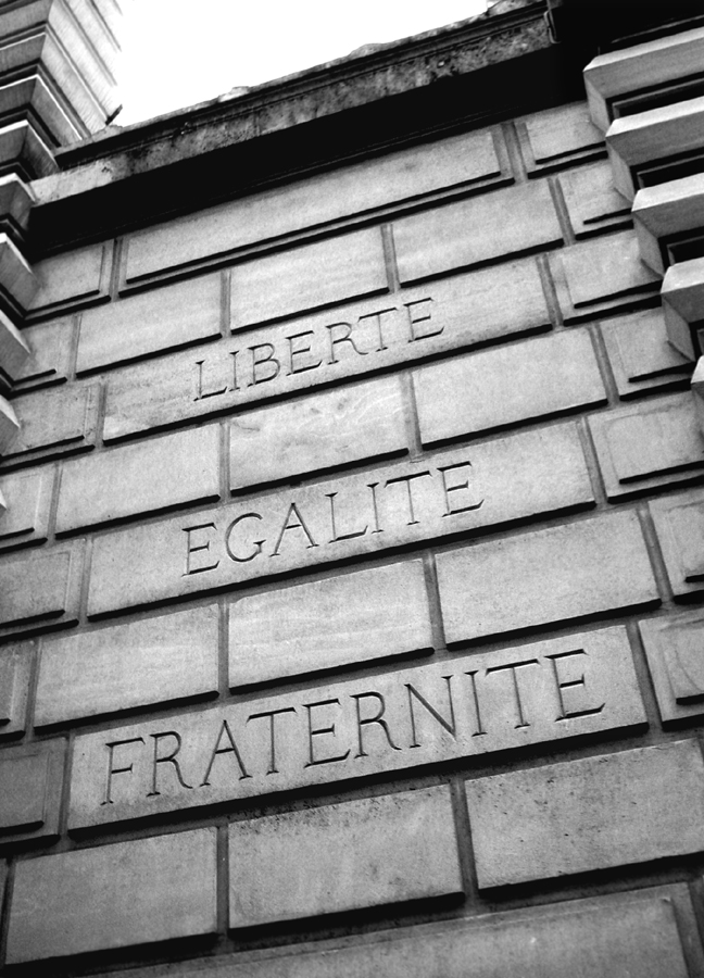 Liberté-Egalité-Fraternité