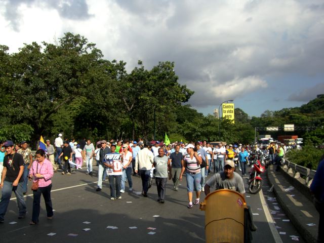 Venezuela Manifestation pour le No