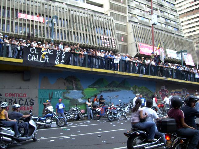 venezuela Manifestation pour le No