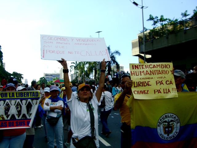 Venezuela Manifestation pour le No