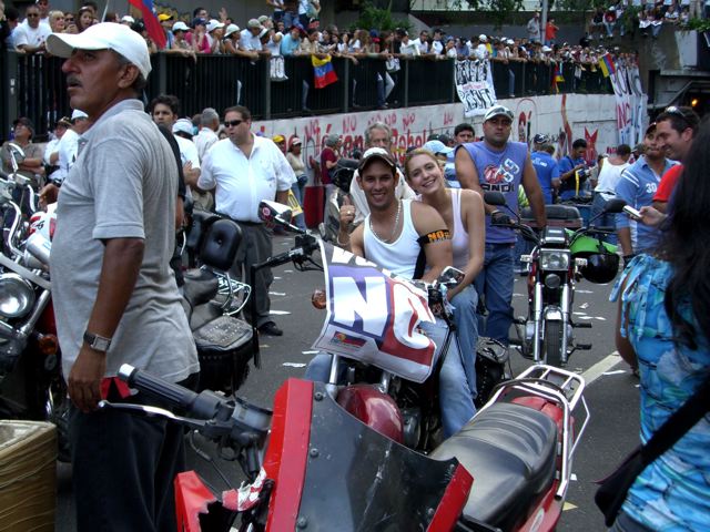 venezuela Manifestation pour le No