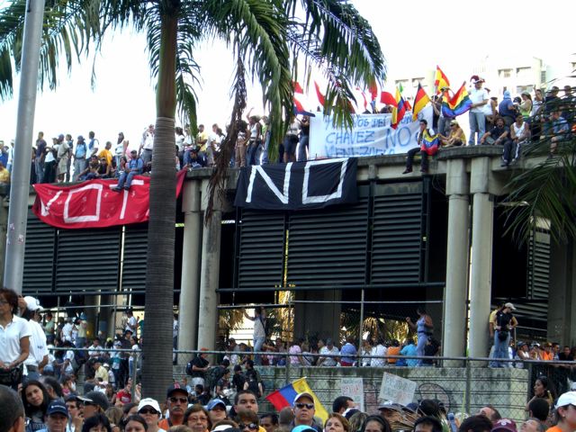 venezuela Manifestation pour le No