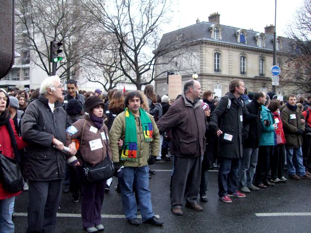 Les prof au service d'ordre