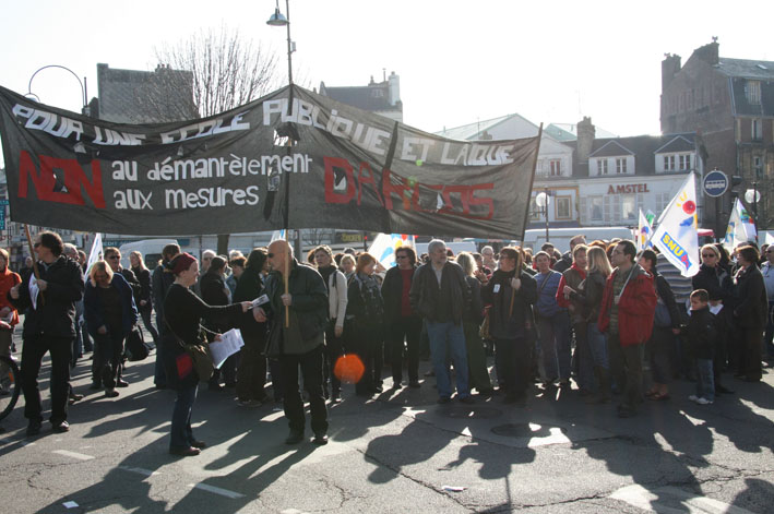 Manif au Havre le 19 mars