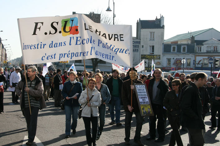 Manif au Havre le 19 mars