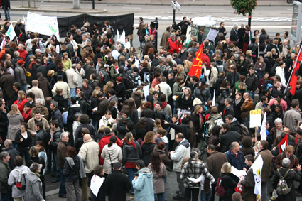 Manif éducation Le Havre 20 11 08