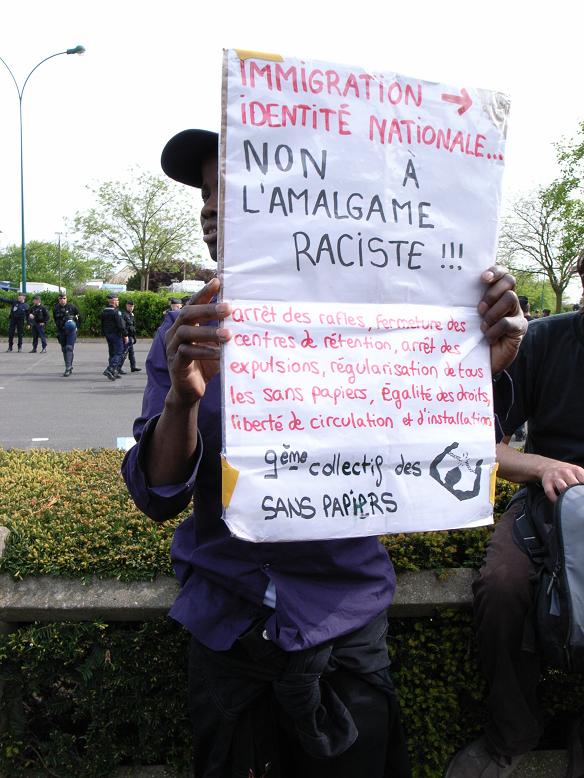 Non à l'amalgame raciste