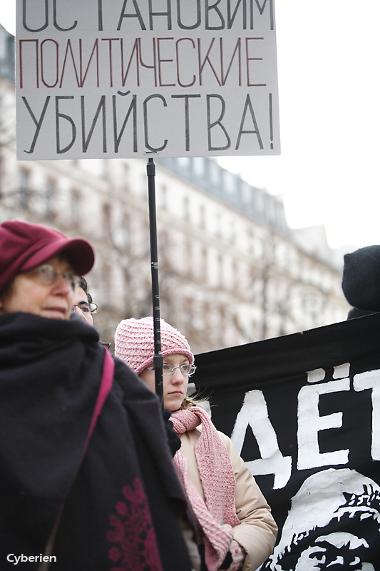 Contre les assassinats en Russie