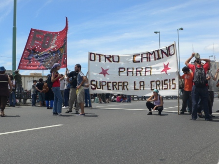 OTRO CAMINO PARA SUPERAR LA CRISIS - ARGENTINA- CORTE PUENTE PUEYRREDÓN 13