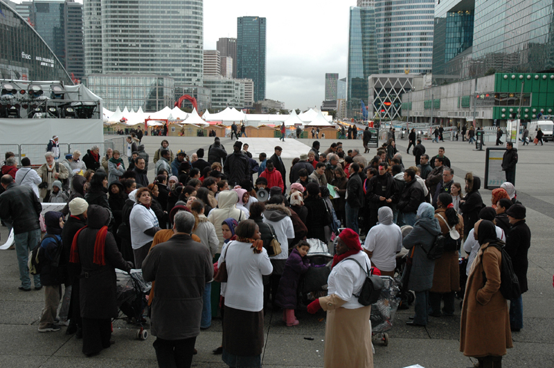 Manif à la Défense