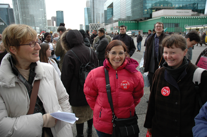 Soutien du PCF