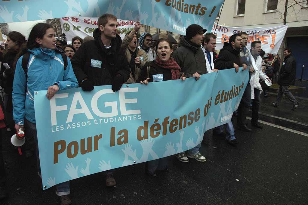 Manif Universités 10 fév 09