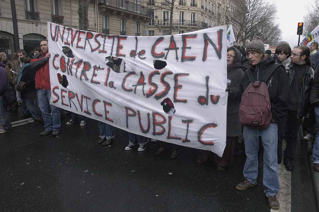 Manif Universités 10 fév 09