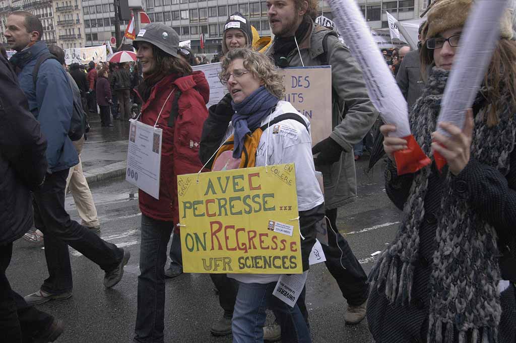 Manif Universités 10 fév 09