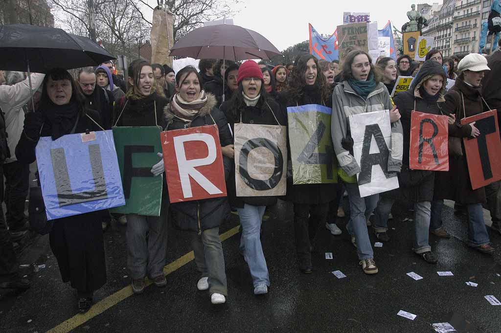 Manif Universités 10 fév 09