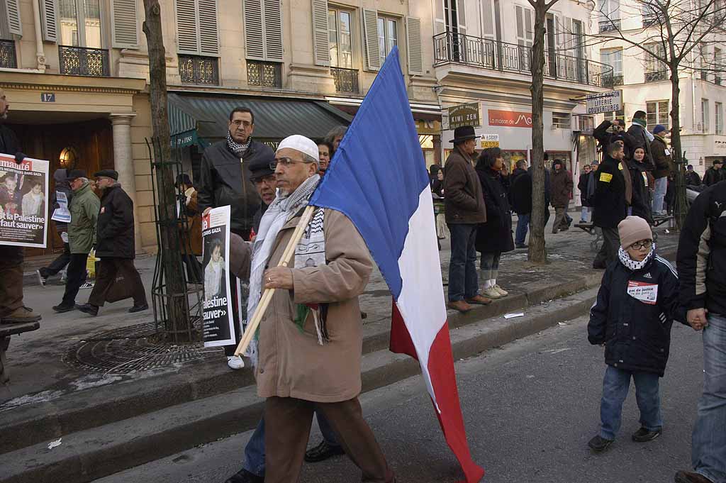 Palestine 10 janvier 09 Paris