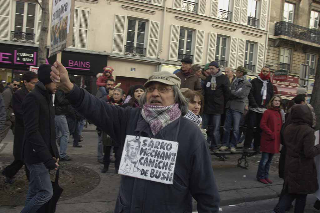 Palestine 10 janvier 09 Paris