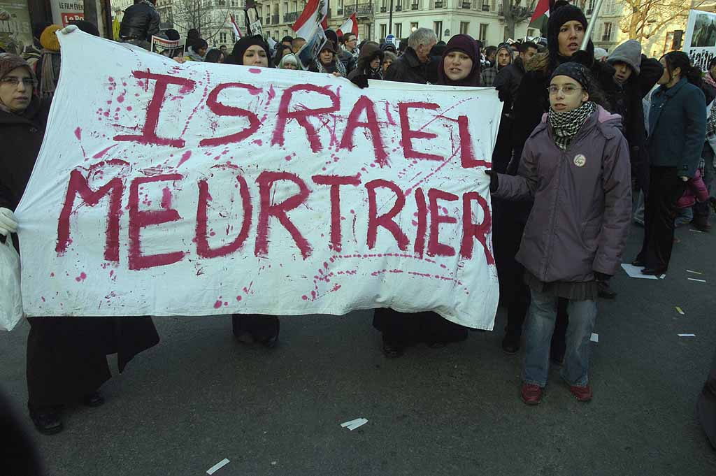 Palestine 10 janvier 09 Paris