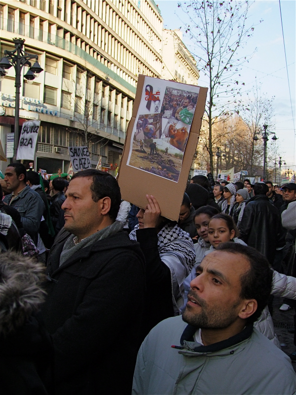 Solidarité Gaza Marseille 3 janvier 2009