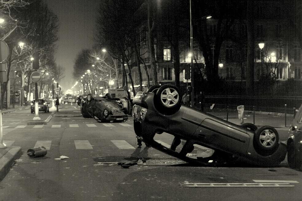 Violences fin de manif Paris