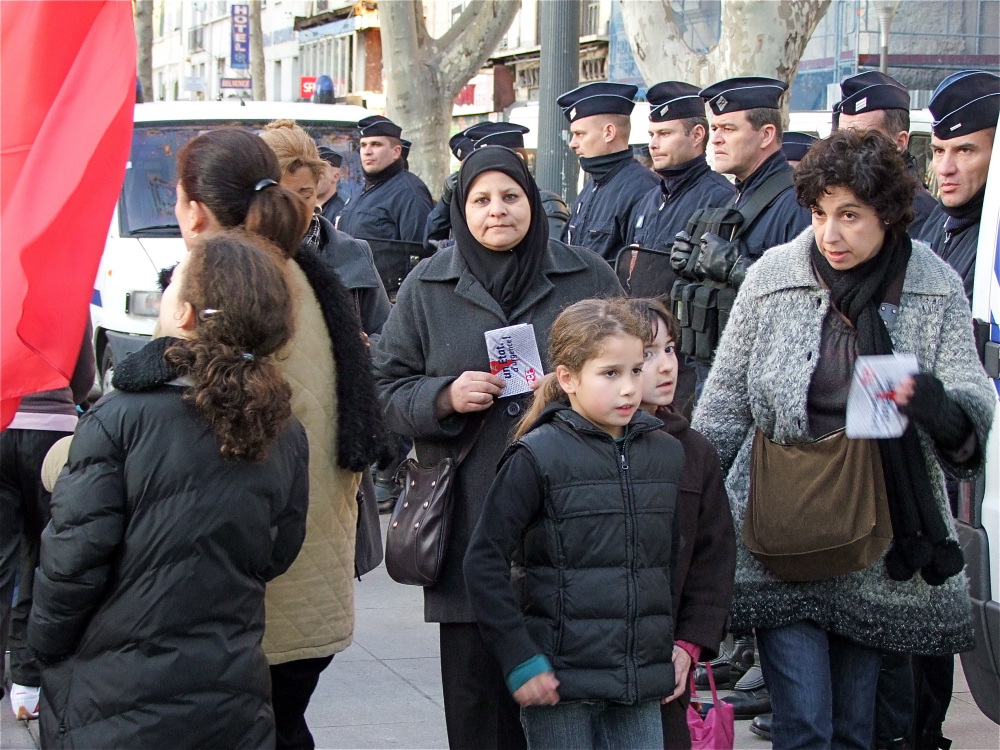 Manif Gaza Marseille 17 janv. 09