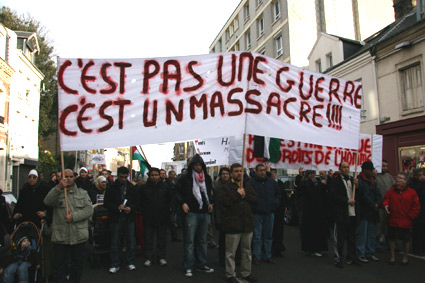 manif Palestine Le Havre 17 janvier