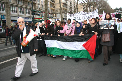 manif Palestine Le Havre 17 janvier