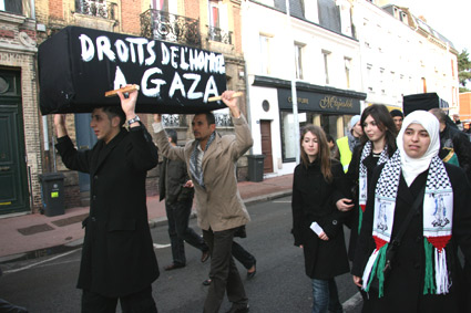 manif Palestine Le Havre 17 janvier