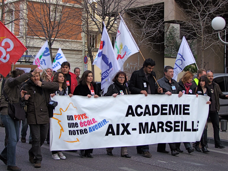 Manif Éducation Marseille 17/01/09