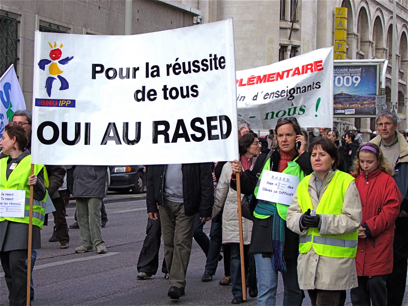 Manif Éducation Marseille 17/01/09