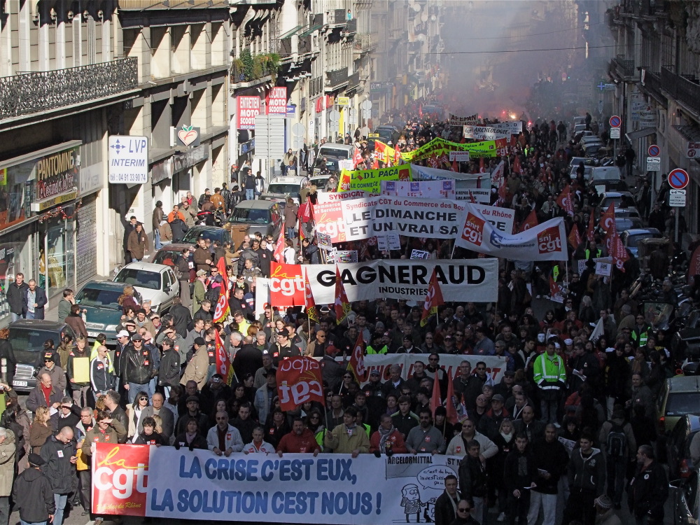 Manif à Marseille 29 janv. 2009